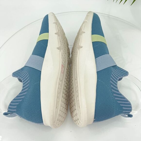 QVC Spenco Women's Karma Stretch Shoe Size 7 D Slip On Knit Blue Sneaker Shoes - Picture 9 of 15